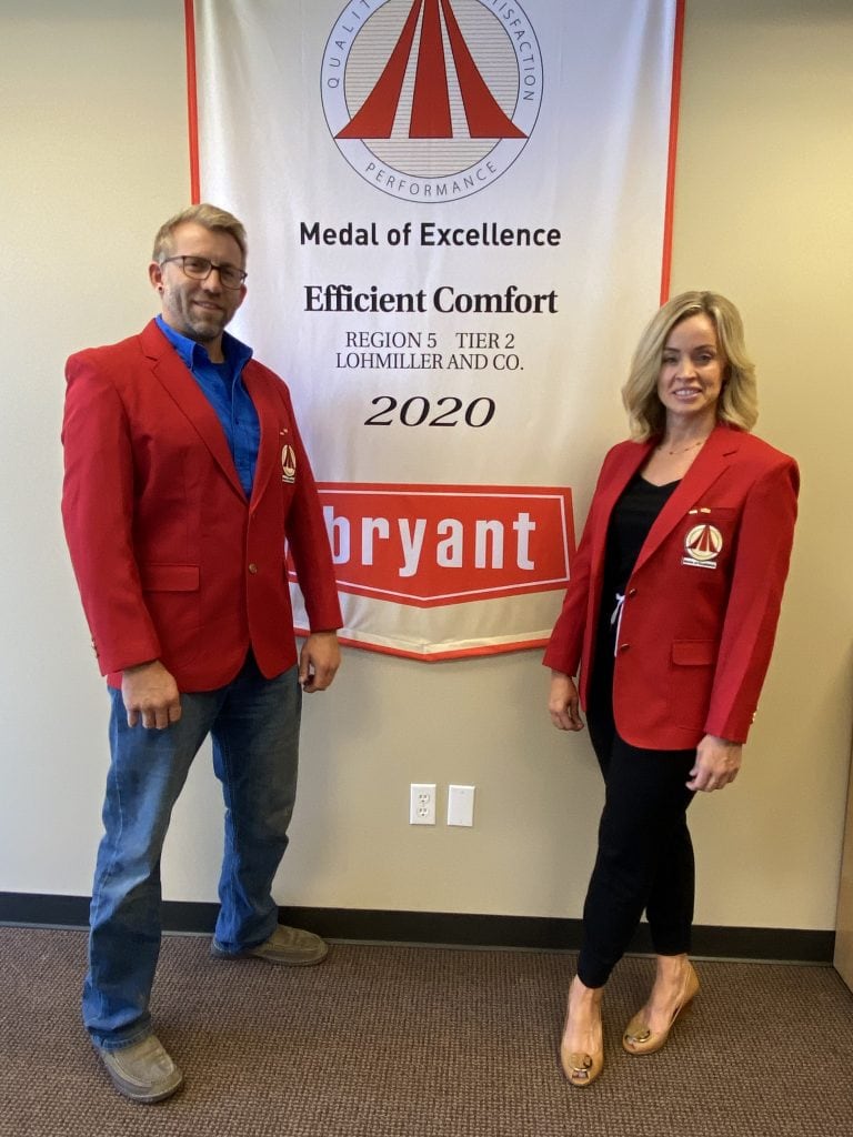 Joanna and Josh, Bryant Medal of Excellence 2020